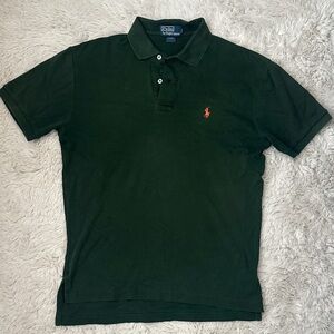 VINTAGE 90’s Polo by Ralph Lauren  sz S Men's Forest Green Polo Shirt